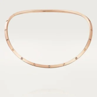Náhrdelník Love – růžové zlato, diamanty – Cartier