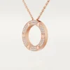 Náhrdelník Love – růžové zlato, diamanty – Cartier