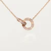 Náhrdelník Love – růžové zlato, diamanty – Cartier
