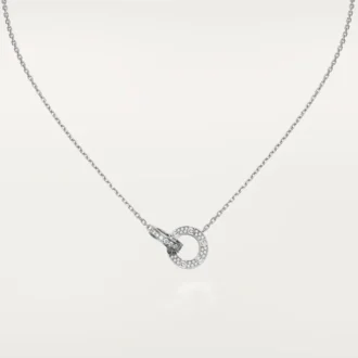 Náhrdelník Love, s diamanty – bílé zlato, diamanty – Cartier