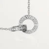 Náhrdelník Love, s diamanty – bílé zlato, diamanty – Cartier