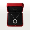 Náhrdelník Love, s diamanty – bílé zlato, diamanty – Cartier
