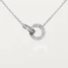 Náhrdelník Love, s diamanty – bílé zlato, diamanty – Cartier