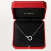 Náhrdelník Love, s diamanty – bílé zlato, diamanty – Cartier
