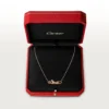 Náhrdelník Panthere De Cartier – růžové zlato, tsavoritové granáty, diamanty – Cartier