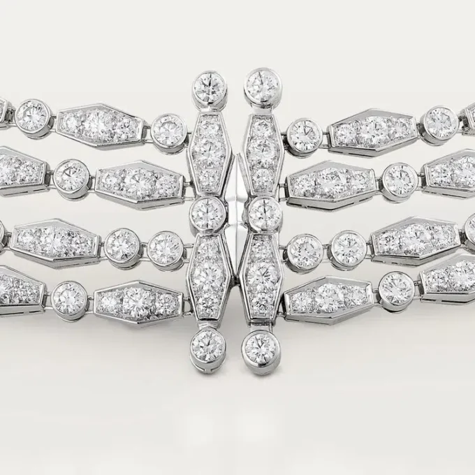 Náhrdelník Pluie De Cartier, diamanty
