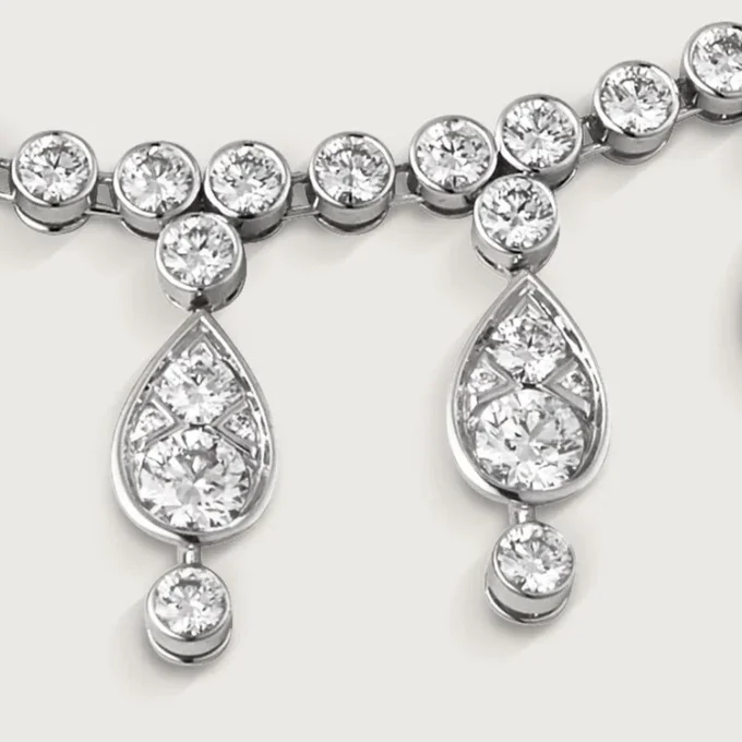 Náhrdelník Pluie De Cartier, diamanty