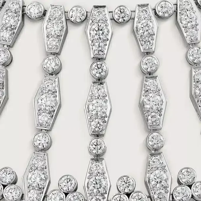Náhrdelník Pluie De Cartier, diamanty