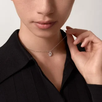 Náhrdelník se symbolem – bílé zlato, diamant – Cartier