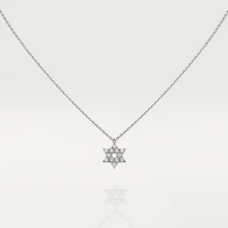 Náhrdelník Symbol – bílé zlato, diamanty – Cartier