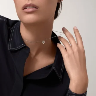 Náhrdelník Symbol – bílé zlato, diamanty – Cartier