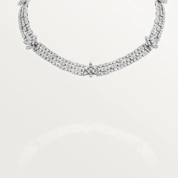 Náhrdelník z diamantové kolekce, diamanty