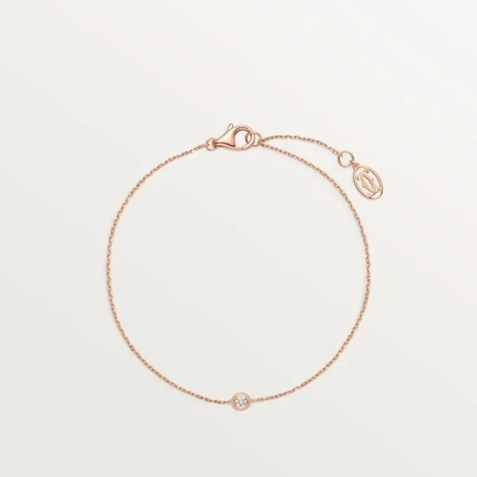 Náramek Cartier D’amour, diamantový, střední model