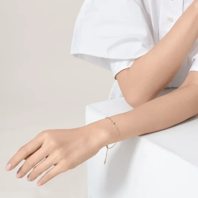 Náramek Cartier D’amour, diamantový, střední model