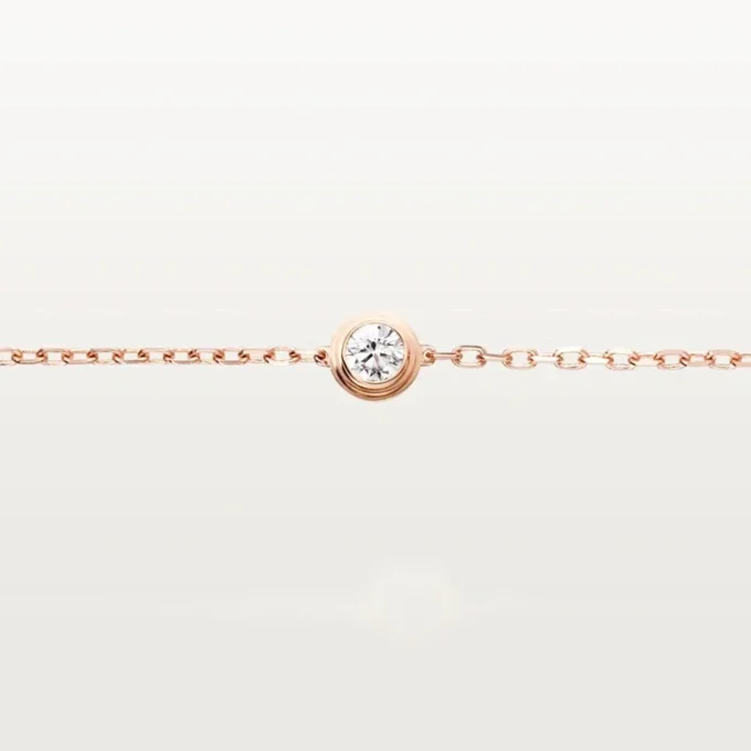 Náramek Cartier D’amour, diamantový, střední model