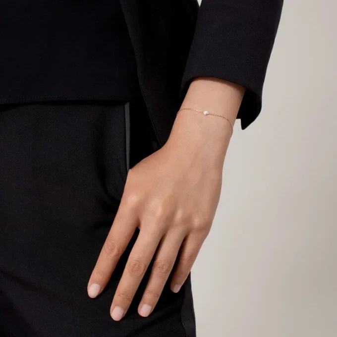 Náramek Cartier D’amour, diamanty, mini model