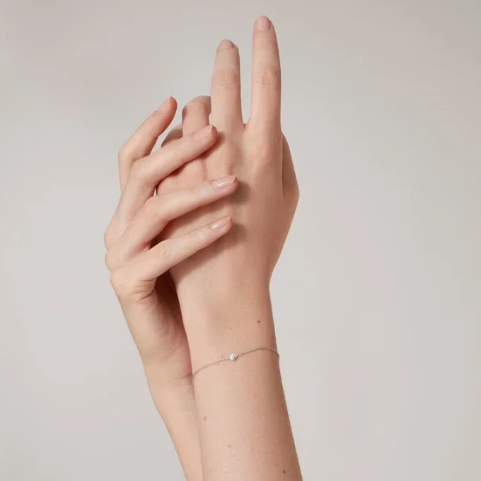 Náramek Cartier D’amour, diamanty, mini model