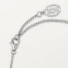 Náramek Cartier D’amour, diamanty, mini model
