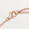 Náramek Cartier D’amour, diamanty, mini model