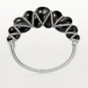 Náramek Cartier Libre Tressage, obsidián, diamanty