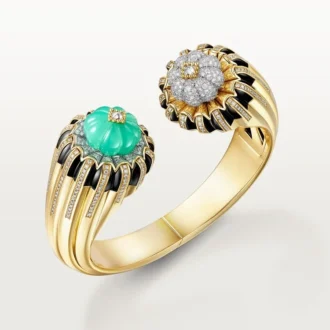 Náramek Cartier Libre Tuttitutti, chrysopras, diamanty