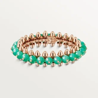 Náramek Clash De Cartier, chrysopras, extra velký model