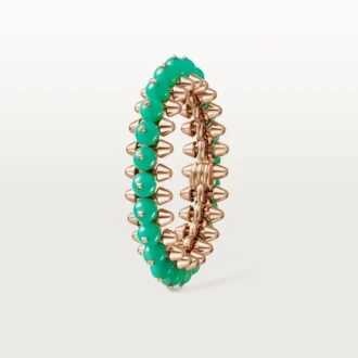 Náramek Clash De Cartier, chrysopras, extra velký model