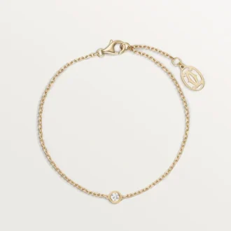 Náramek Diamants Legers, SM – žluté zlato, diamant – Cartier