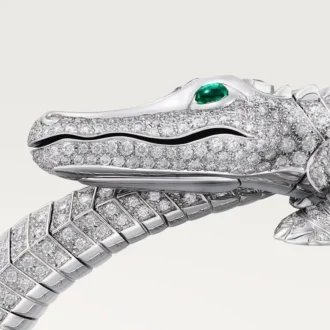 Náramek Faune Et Flore De Cartier, s pavé