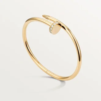 Náramek Juste Un Clou, klasický model, diamanty
