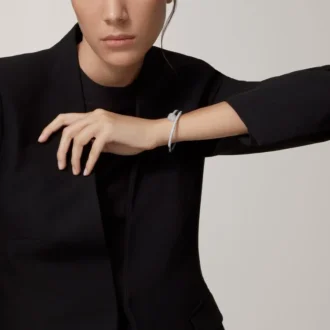 Náramek Juste Un Clou, klasický model, diamanty