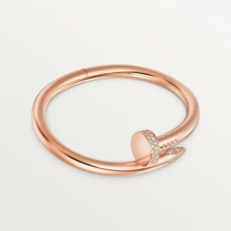 Náramek Juste Un Clou, velký model, diamanty