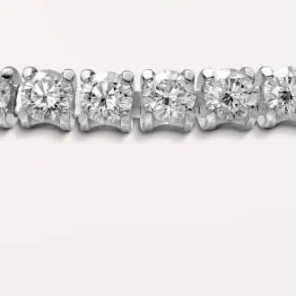 Náramek Lignes Essentielles, diamanty v briliantovém brusu