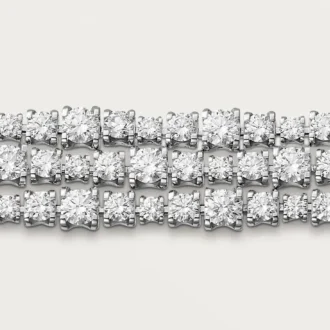 Náramek Lignes Essentielles, diamanty v briliantovém brusu
