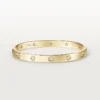 Náramek Love, klasický model, 10 diamantů