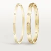 Náramek Love, klasický model, 10 diamantů