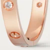 Náramek Love, klasický model, 4 diamanty