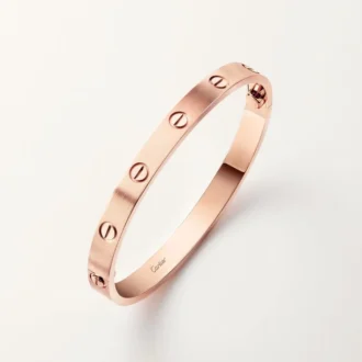 Náramek Love, klasický model, kartáčovaný
