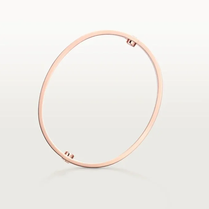 Náramek Love, klasický model, 4 diamanty