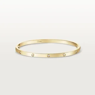 Náramek Love, malý model, 10 diamantů