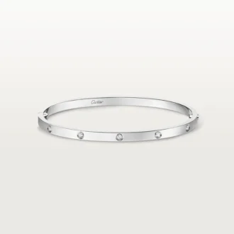 Náramek Love, malý model, 10 diamantů