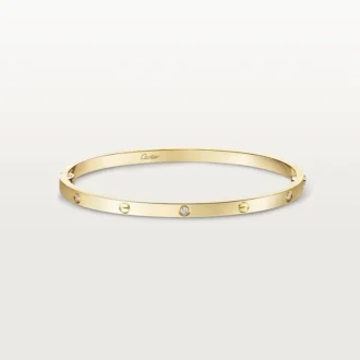 Náramek Love, malý model, 6 diamantů