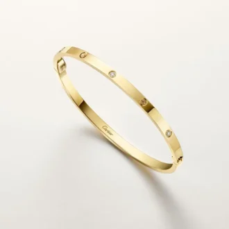 Náramek Love, malý model, 6 diamantů