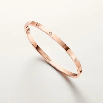Náramek Love, malý model, 6 diamantů