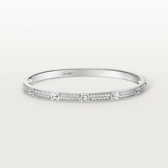 Náramek Love, malý model, s pavé