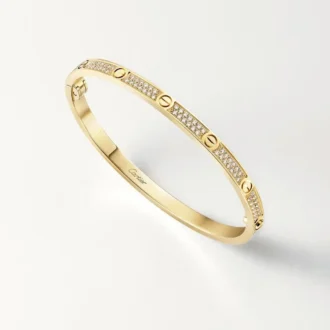 Náramek Love, malý model, s pavé