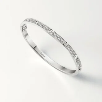Náramek Love, malý model, s pavé