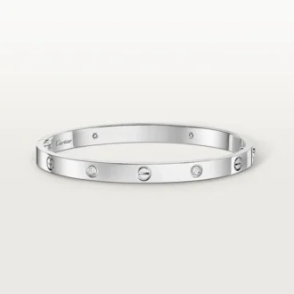 Náramek Love, střední model, 4 diamanty