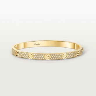 Náramek Love, střední model, s pavé