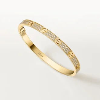 Náramek Love, střední model, s pavé